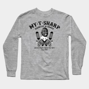 My-T-Sharp Barbershop Long Sleeve T-Shirt